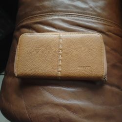Light Brown Rosetti Purse