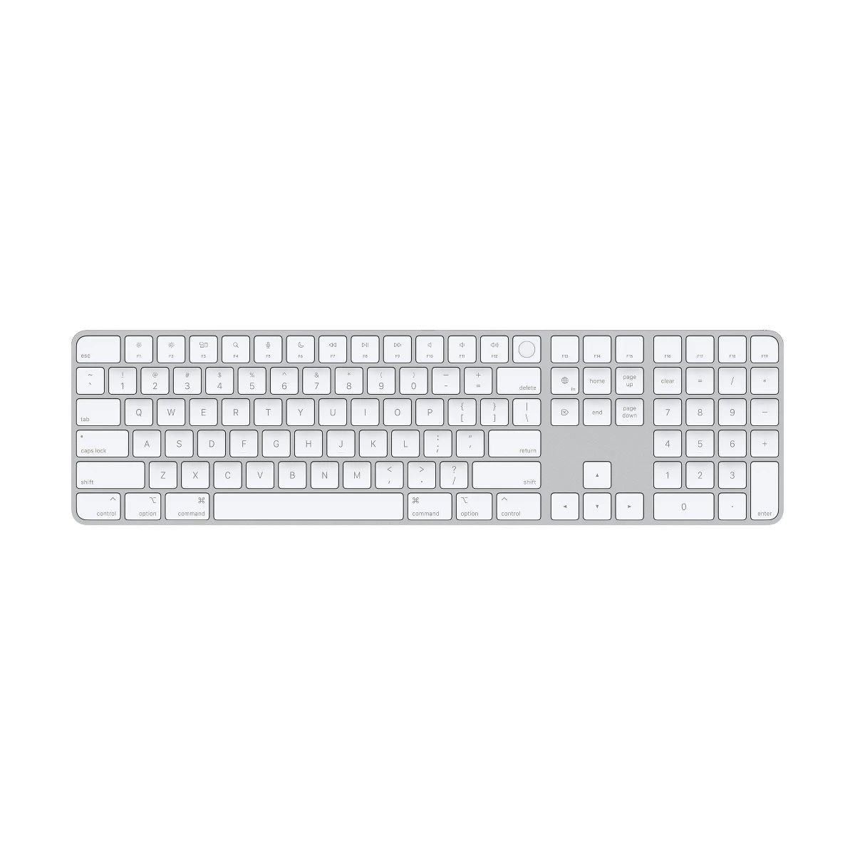 New Apple Magic Keyboard with Touch ID and Numeric Keypad - Silicon