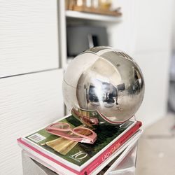 Garden Gazing Ball Steel 10 inch Home decor