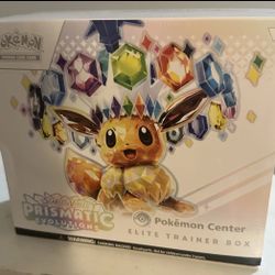 Pokemon Prismatic Evolutions Pokemon Center Exclusive ETB - Elite Trainer Box