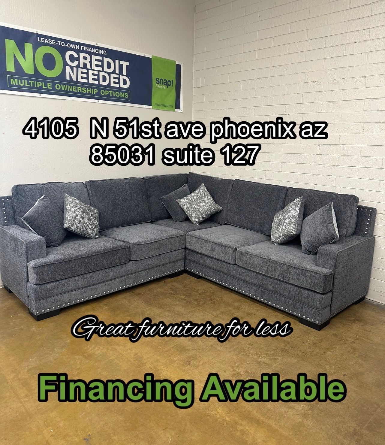 Sectional Brand New