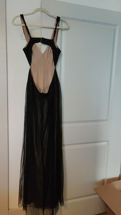 BCBGMAXAZRIA Black Ball Dress Size S