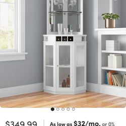 Haakenson 73" Height Corner Bar with Wine Storage