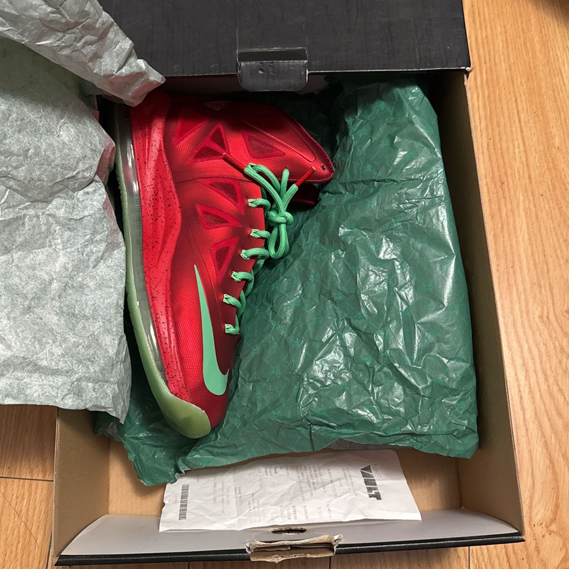 Lebron 10 christmas shoes price