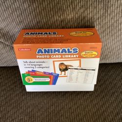 Lakeshore Animals Photo Cards Library 
