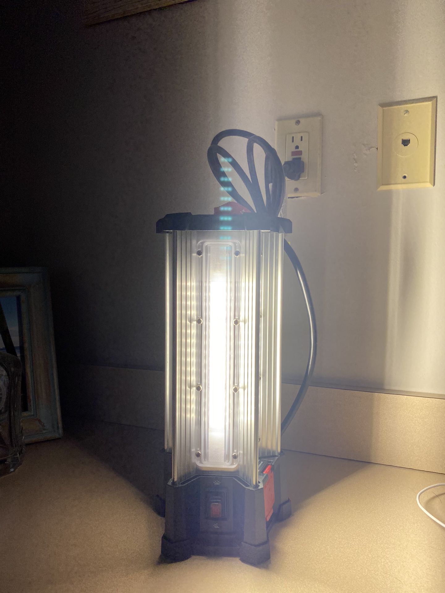 10,000 Lumens Area Utility Lamp, Work Lamp, Light