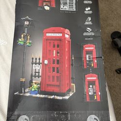 Lego Red London Telephone Box 21347