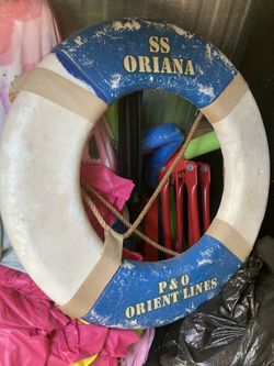 SS ORIANA LIFEBUOY