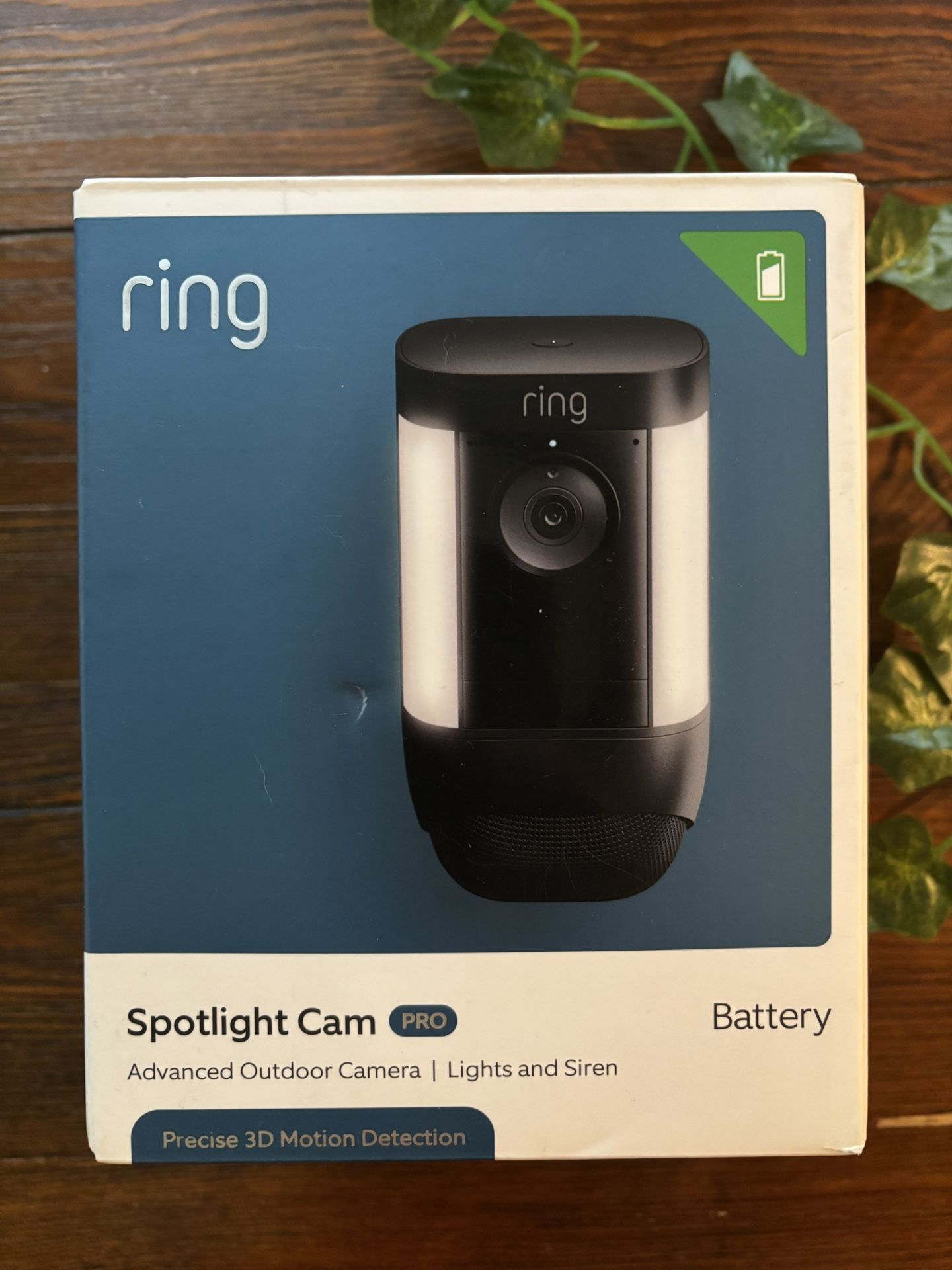 Ring Spotlight Cam Pro (Battery) β New in Box