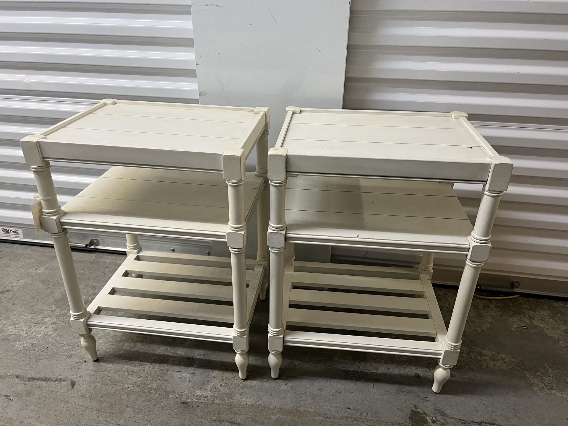 Cottage end tables