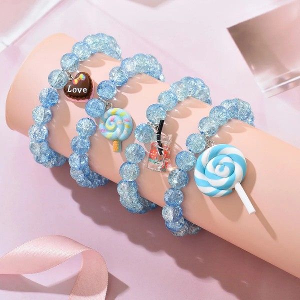 Kawaii Candy Bracelet Stack