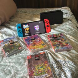 Nintendo Switch With Included Games