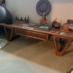 Mid century modern Lane Perception coffee table