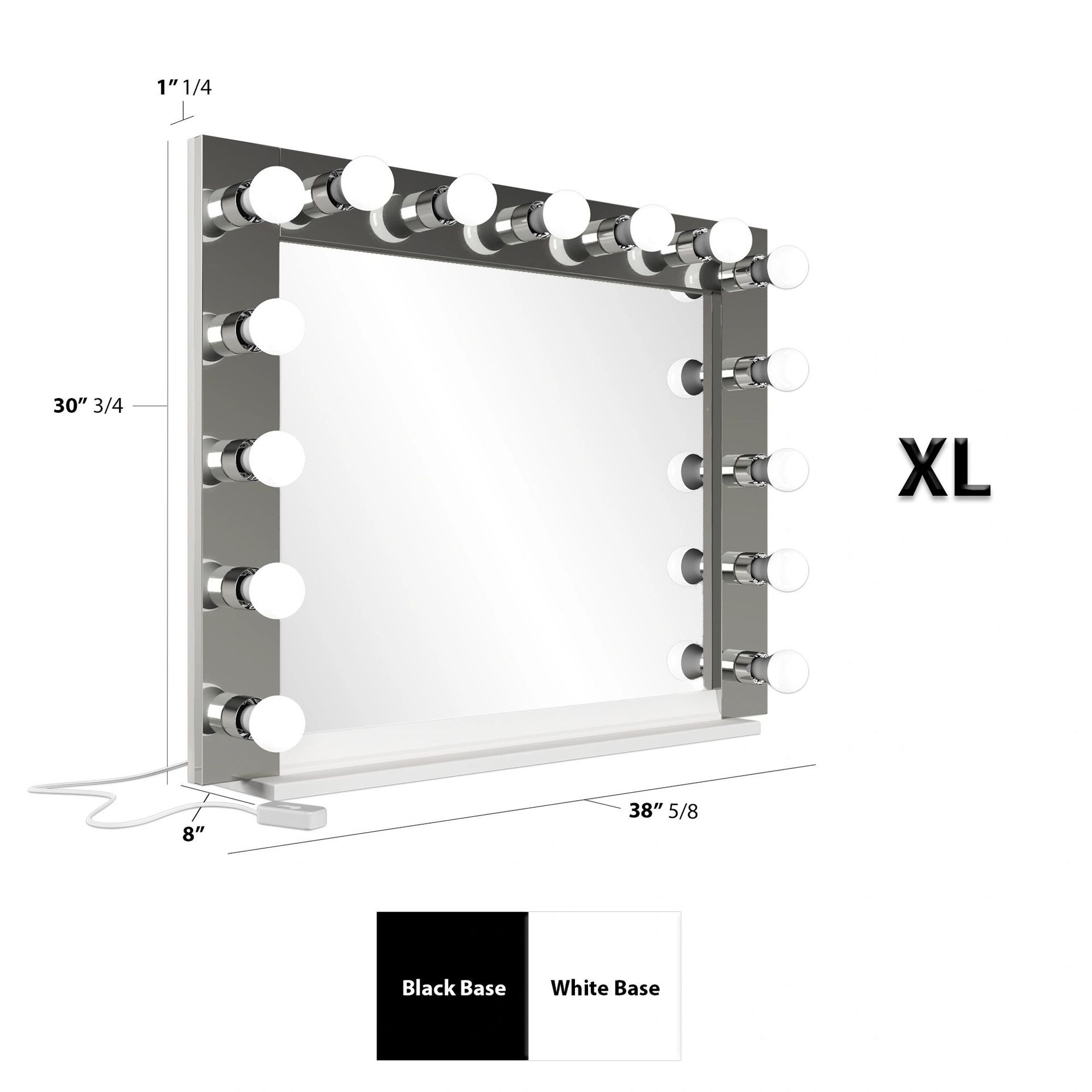 Hollywood Lighted Vanity Mirrors (XL)