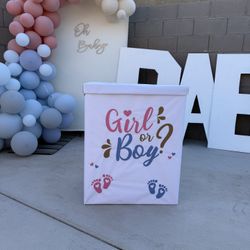 Gender Reveal Box 