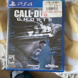 Call Of Duty Ghost 