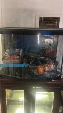 Fish tank and self for sale!!