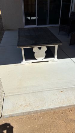 Custom Mickey Mouse table