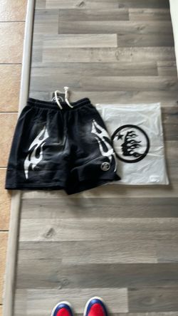 Hellstar white and black pant size medium