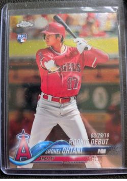 Topps Chrome Shohei Ohtani Rookie
