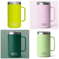 YETI 24OZ MUGS (LIGHTLY USED)