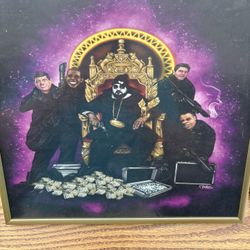 Signed Ghost Face Print 