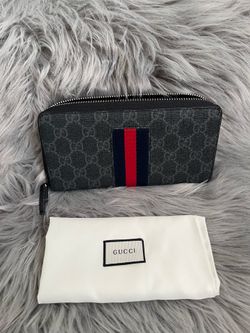 Long wallet zip