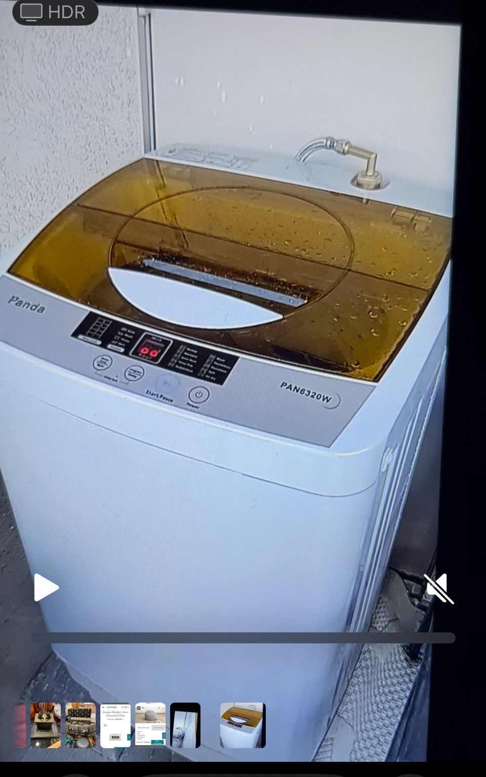 Panda Washer With Accessories And Outdoor Equipment