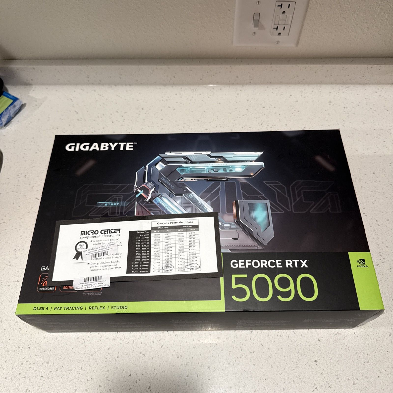 GIGABYTE GeForce RTX 5090 SHIPS TODAY, Comes With Original Receipt
