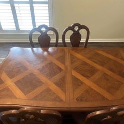 Dining room table&chairs + Foyer Table Set 