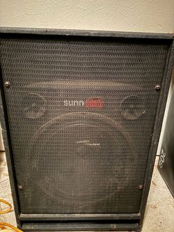 Sunn Model 8 Passive PA Speaker Cabinet 8 Ohm Untested