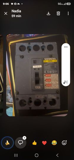SEIMENS BREAKER