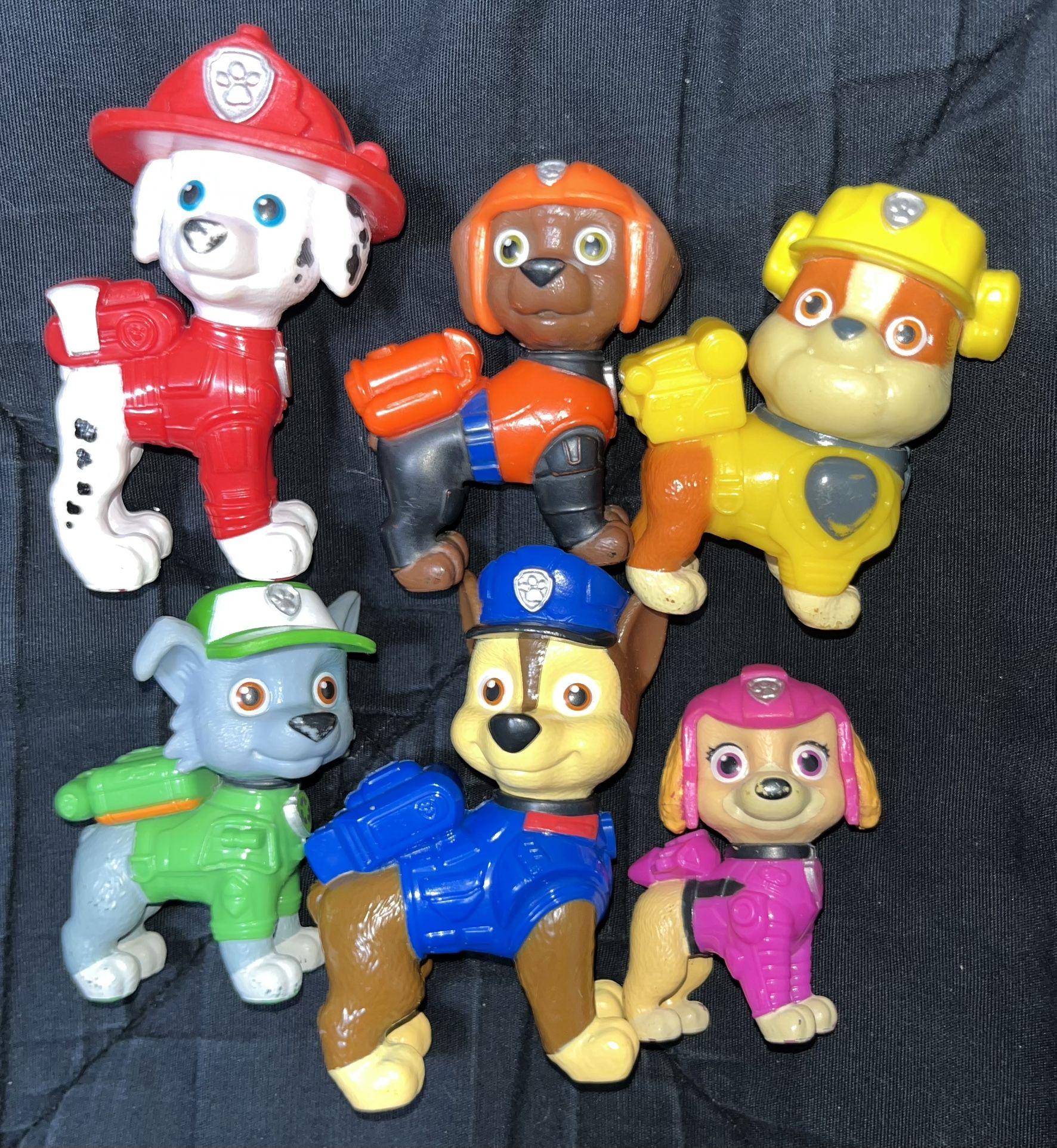 Set of 6 Figures from “PAW Patrol The Movie” - EXCELLENT CONDITION, CLEAN HOME
