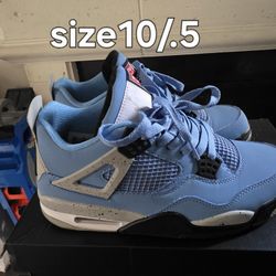 Blue 4 Retro Jordan's 
