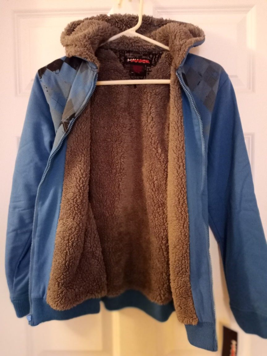 NEW** TONY HAWK** BOYS 14/16* SHERPA LINED * HOODED JACKET