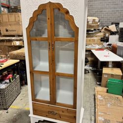 Kitchen Pantry Cabinet with 3 Shelves & Drawer $130