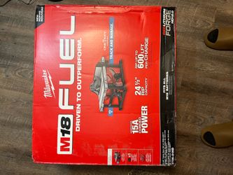M18 FUEL ONE-KEY 18- volt Lithium-Ion Brushless Cordless 8-1/4 in. Table Saw Kit W/(1) 12.0Ah Battery & Rapid Charger