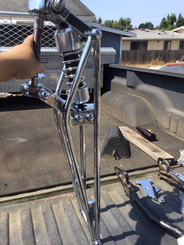 Donnie Smith Girder Forks Front End For Harley Chopper 