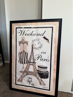 Framed Vintage-Style Art