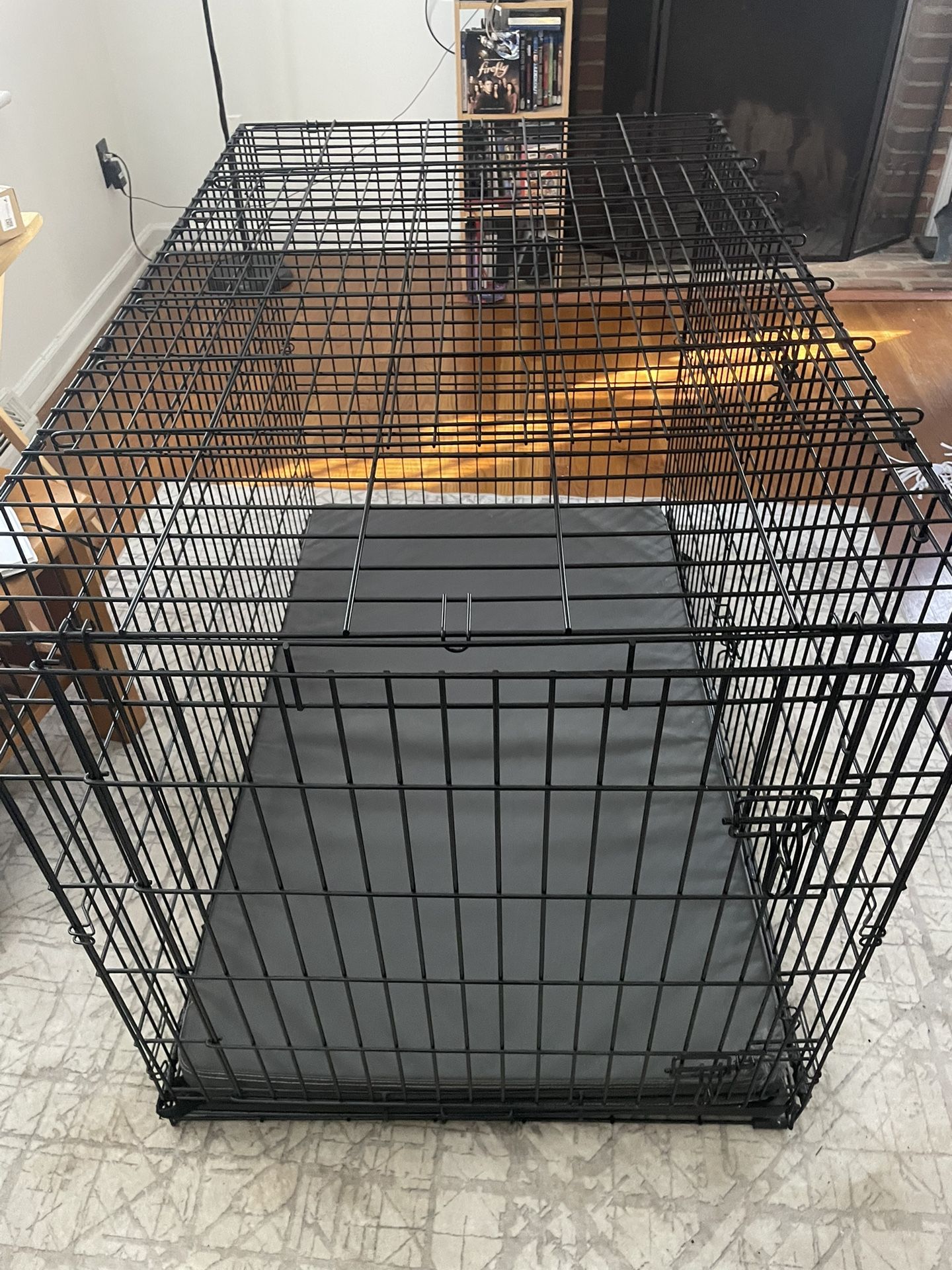 X-Large Dog Crate With Bed And Cover