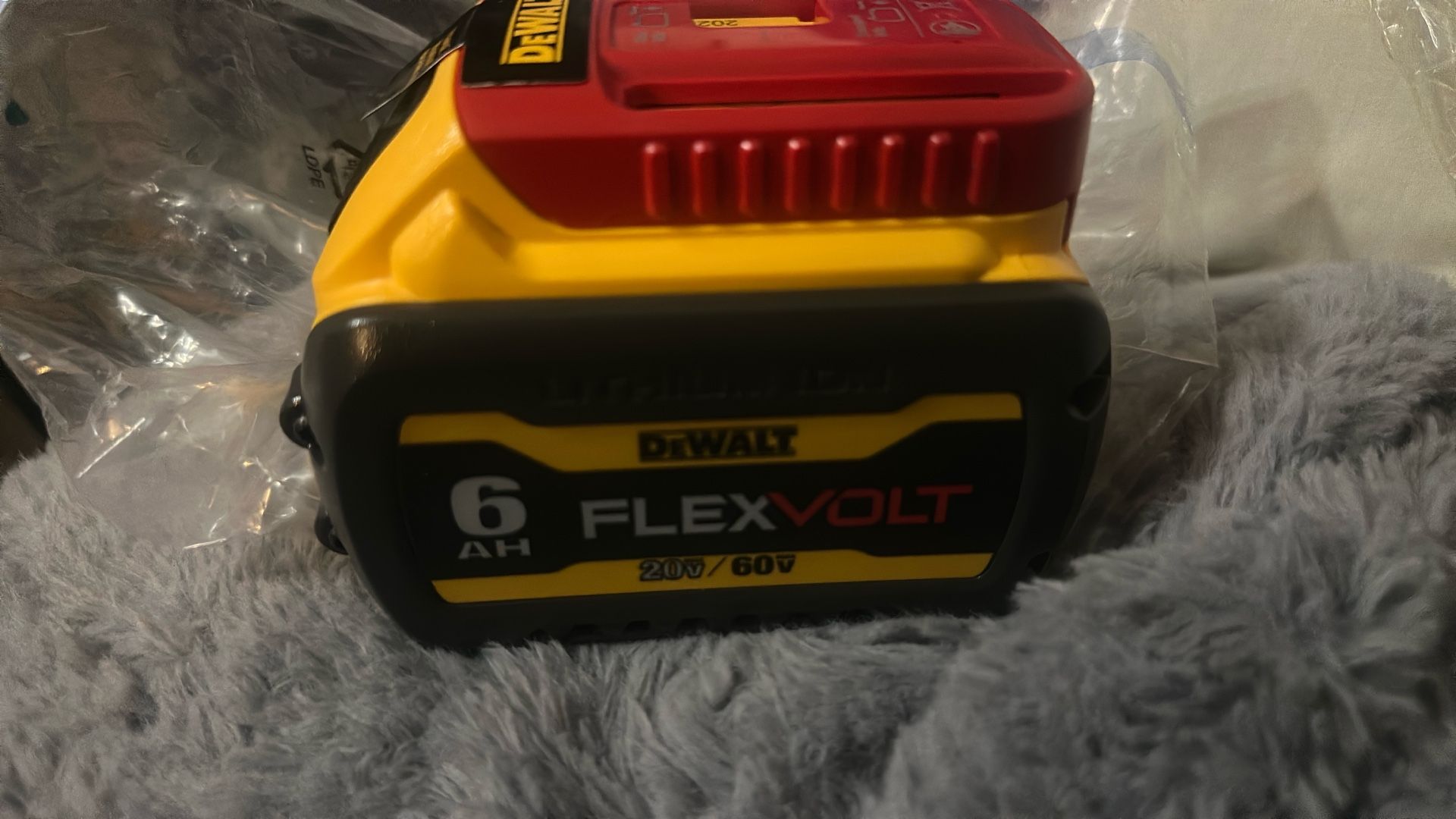 Dewalt FlexVolt 6AH Battery 20/60v