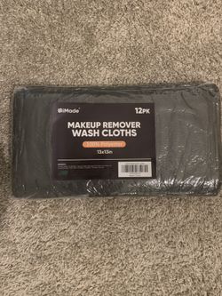 Brand New Makeup Remover Washcloths – 12 Pack (13x13in)