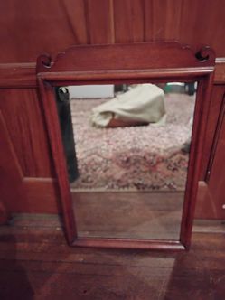 Retro/ vintage small mirror 24"x15.5".