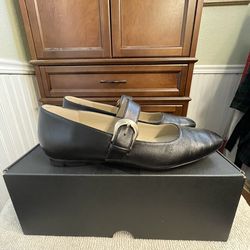 27 Edit Naturalizer Black Leather Flats 7.5M
