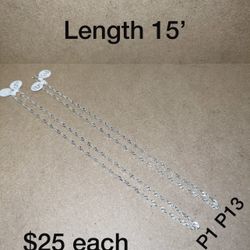 Silver Necklaces 
