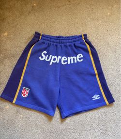 Supreme x Umbro Soccer Shorts Purple