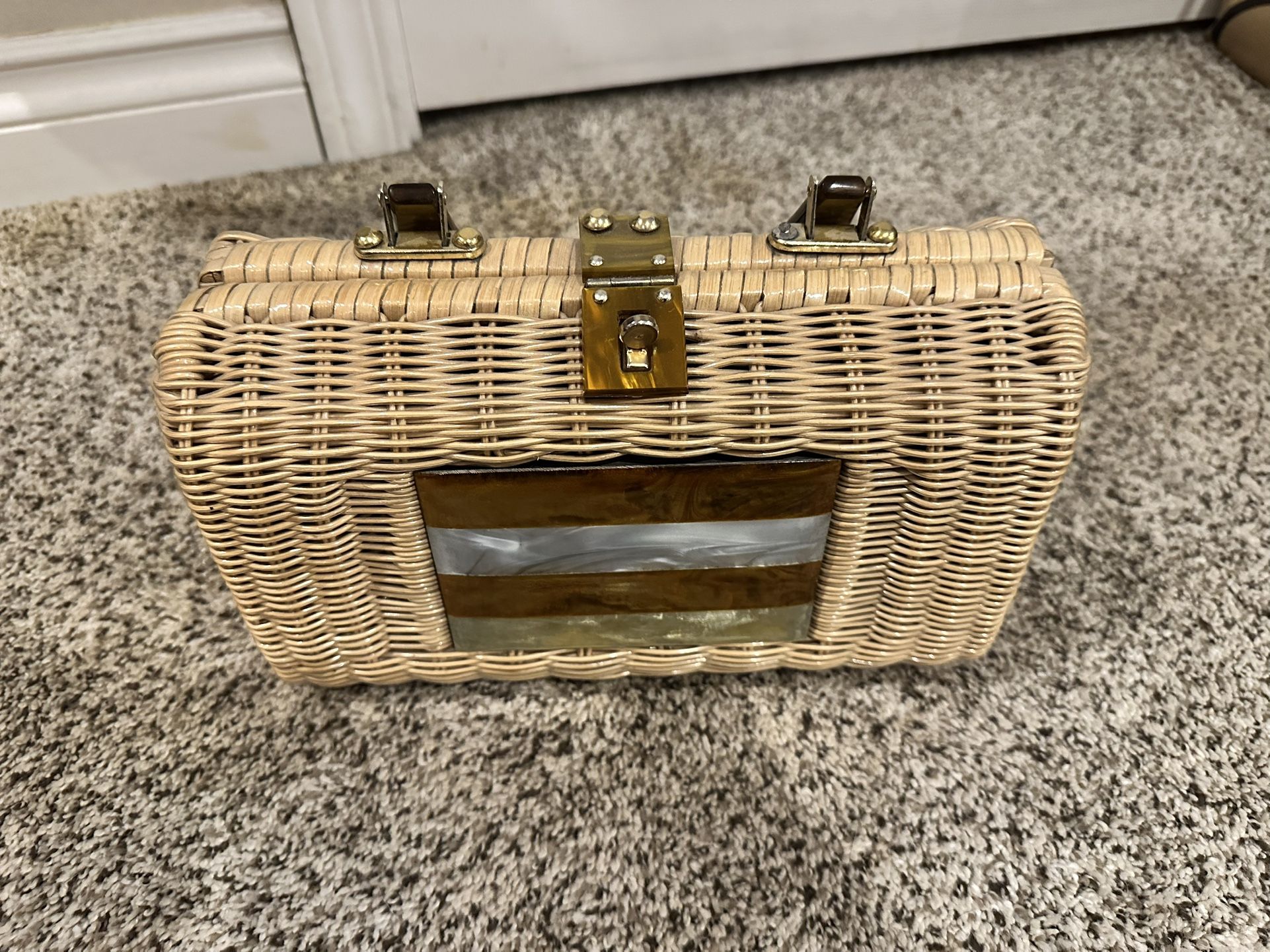 Antique Woven Purse