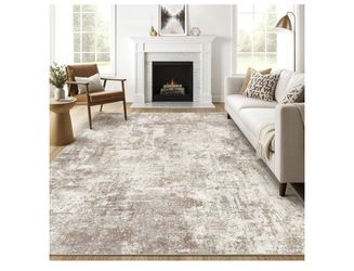 Area Rugs 9x12 Living Room: Washable Large Abstract Soft Rugs Stain Resistant Indoor Floor Non-Slip Accent Carpet for Women Modern Home Enthusiasts Ag