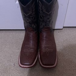 J.B DILLON Ostrich Skin Boots