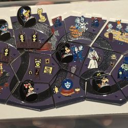 Haunted Mansion Attraction Mystery Pins 2025 (DLR)
